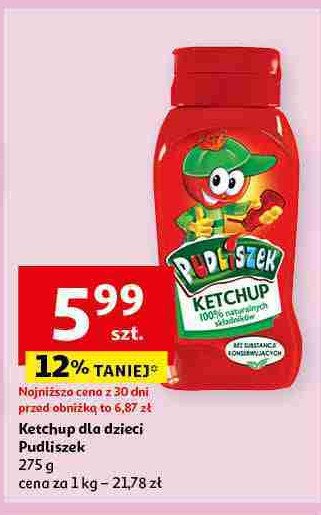 Ketchup łagodny Pudliszek promocja