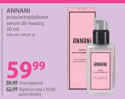 Serum przeciwzmarszczkowe do twarzy promocja w Hebe