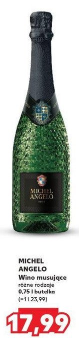 Wino Michelangelo semi sweet promocja w Kaufland