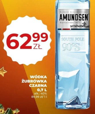 Wódka Żubrówka Czarna Amundsen South Pole 0,7 L promocja w Duży Ben