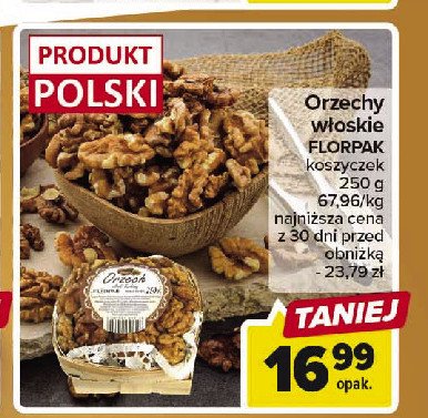 Orzech włoski łuskany Florpak promocja