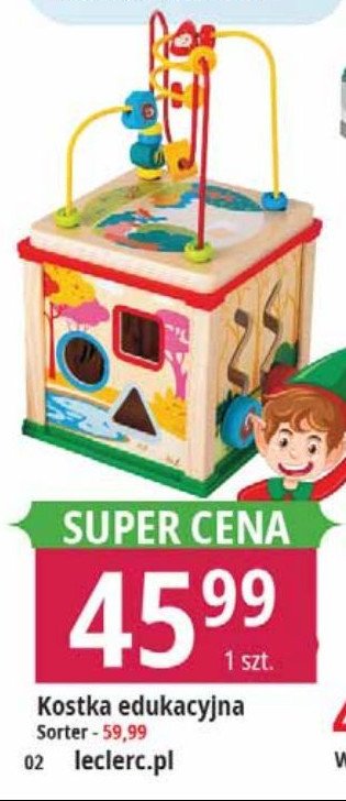 Kostka edukacyjna promocja
