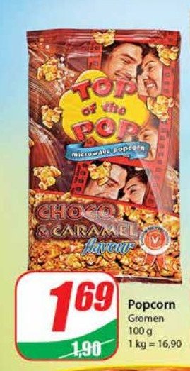 Popcorn choco & caramel Gromen promocja
