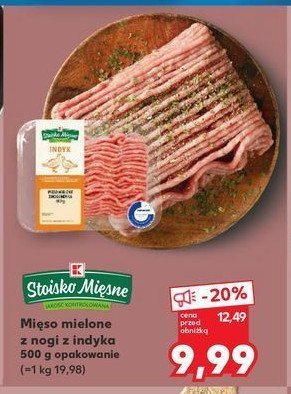 Mi臋so mielone z nogi indyka Stoisko mi臋sne promocja
