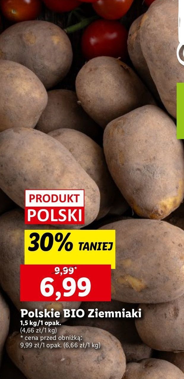 Ziemniaki bio promocja