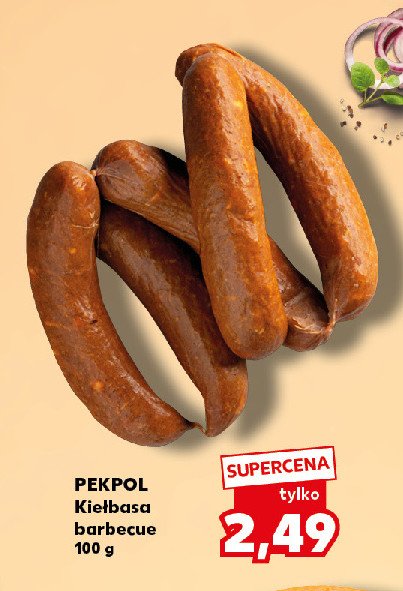 Kiełbasa barbecue Pekpol promocja