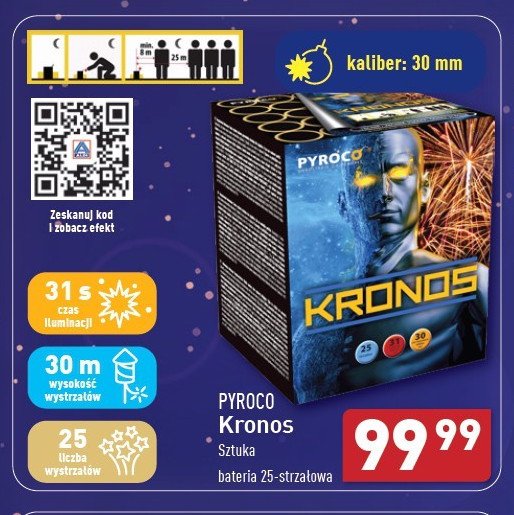 Bateria kronos Pyroco promocja w Aldi