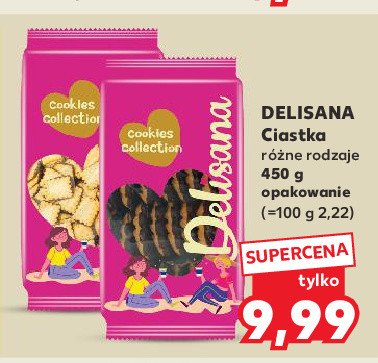 Ciastka Delisana promocja