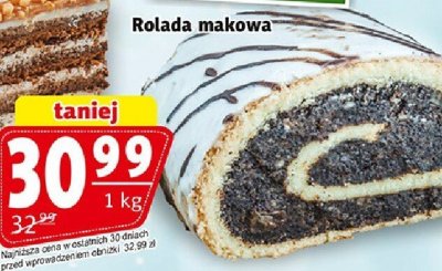 Rolada makowa promocja w Prim Market