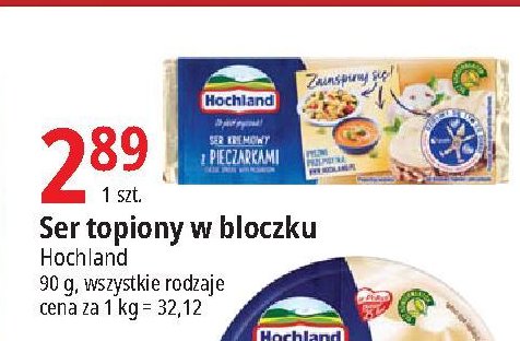 Ser kremowy z pieczarkami Hochland promocja