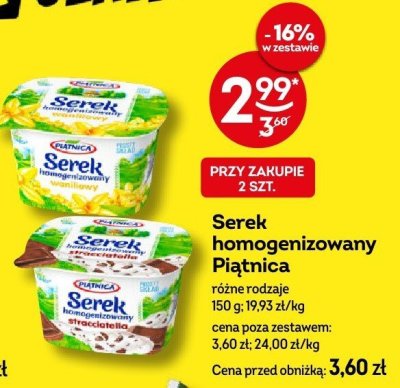 Ser promocja w Żabka
