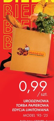 Torba papierowa Biedronka promocja