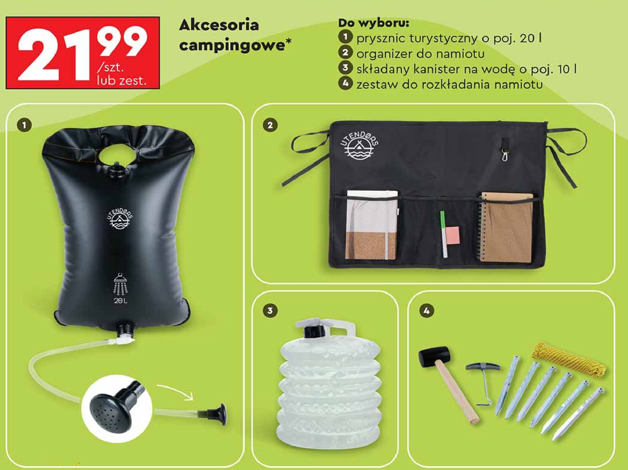 Kanister na wodę 10 l promocja w Biedronka