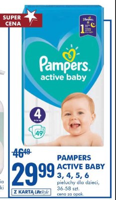 Pieluchy 5 junior Pampers promocja