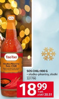 Sos Chili TaoTao słodko-pikantny, słodki 900 g promocja w Selgros
