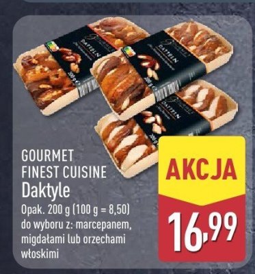Daktyle z migdałami promocja w Aldi