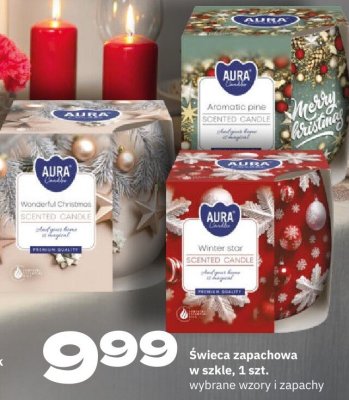 Świeca zapachowa w szkle 1 szt., wybrane wzory i zapachy promocja w Twój Market