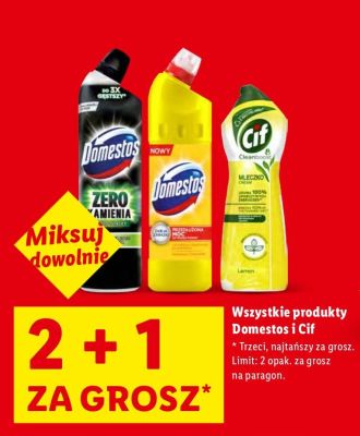 Wszystkie produkty Cif promocja w Lidl