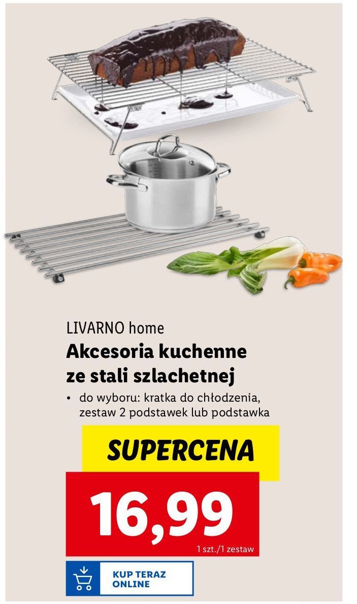 Podstawki LIVARNO HOME promocja