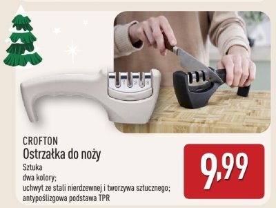 Ostrzałka do noży CROFTON promocja w Aldi