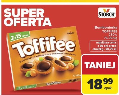 Bombonierka Toffifee promocja w Carrefour Market