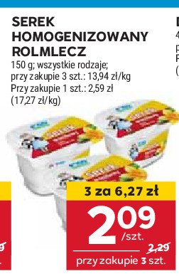 Serek wanilia Rolmlecz promocja w Stokrotka