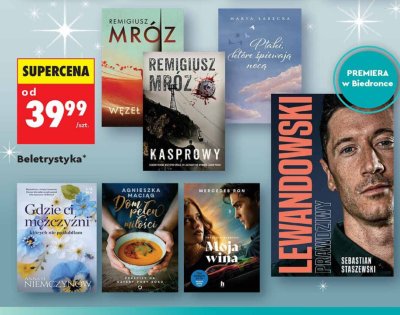 Książka - Ptaki, które śpiewają nocą promocja w Biedronka