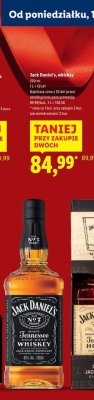 Whisky Jack Daniel's promocja w Lidl