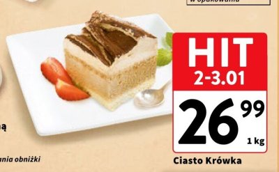 Ciasto Krówka promocja w Intermarche