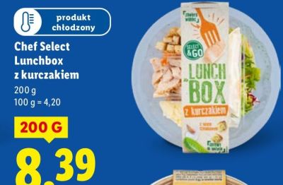 Lunchbox z kurczakiem promocja w Lidl