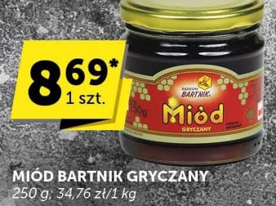 Miód Bartnik gryczany promocja w Groszek
