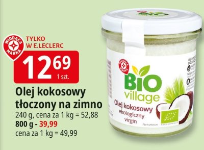 Olej promocja w Leclerc