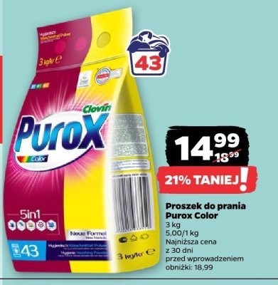 Proszek do prania Color 3 kg promocja w Netto