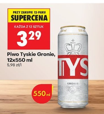 Piwo promocja w Biedronka
