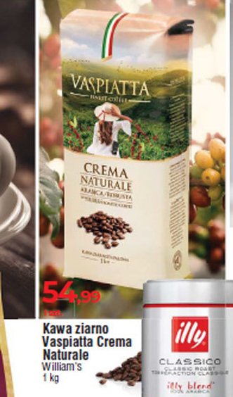 Kawa Vaspiatta crema natural promocja