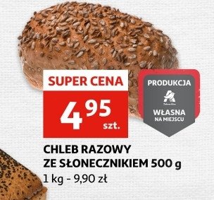 Chleb razowy ze słonecznikiem promocja