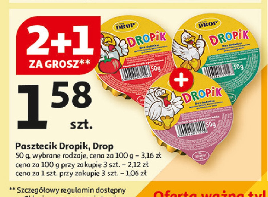 Pasztet dropik z pomidorami promocja