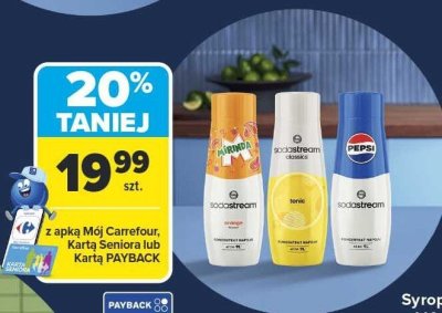 Syrop 440 ml różne rodzaje promocja w Carrefour