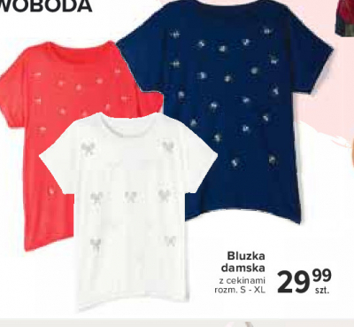Bluzka damska cekiny promocja