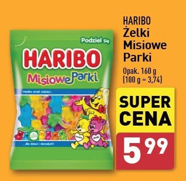 Żelki Haribo misiowe parki promocja