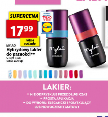 Lakier hybrydowy 006 Mylaq promocja