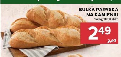 Bułka paryska na kamieniu promocja w Stokrotka