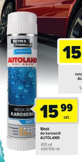 Wosk w sprayu Autoland promocje