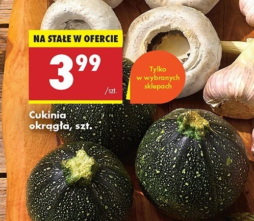 Cukinia okr膮g艂a zielona promocja