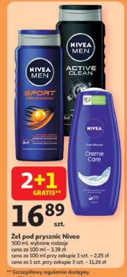 Żel pod prysznic Nivea creme care promocja
