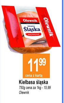 Kiełbasa śląska Olewnik promocja