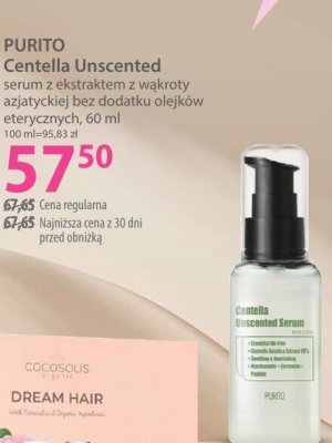 Zestaw COCOSOLIS SET DREAM HAIR do włosów: serum na porost włosów 110 ml + olejek do zniszczonych włosów 110 ml promocja w Hebe