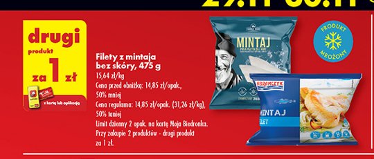 Filet z mintaja Family fish promocja