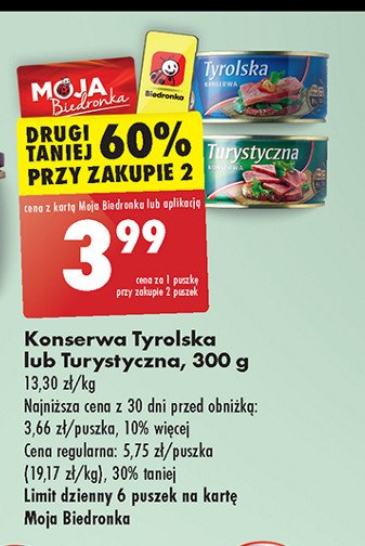 Konserwa tyrolska promocja