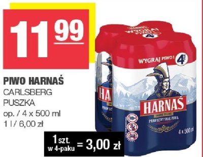 Piwo promocja w SPAR